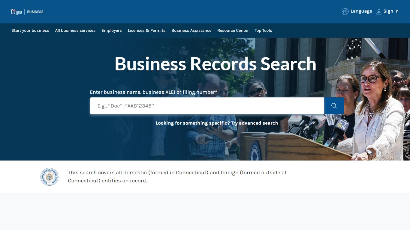 onlineBusinessSearch - ct